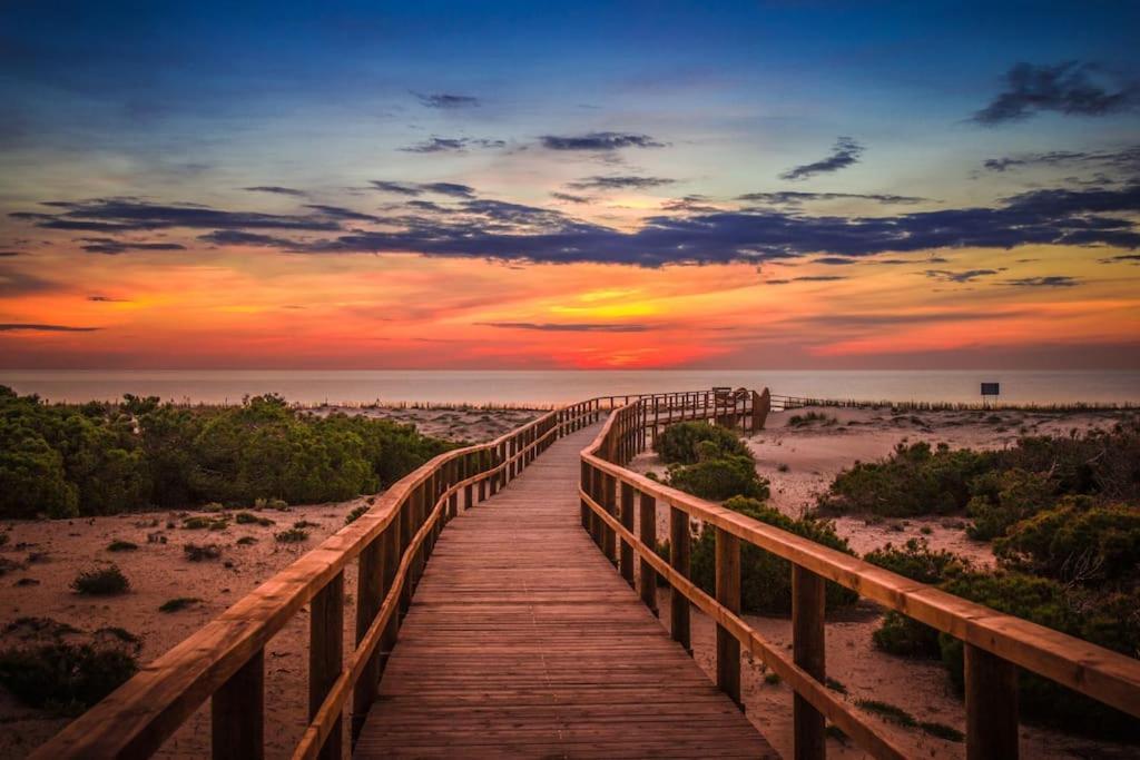 サンタ・ポラ Disfruta De La Playa Y Piscina, Acogedora Casaヴィラ エクステリア 写真