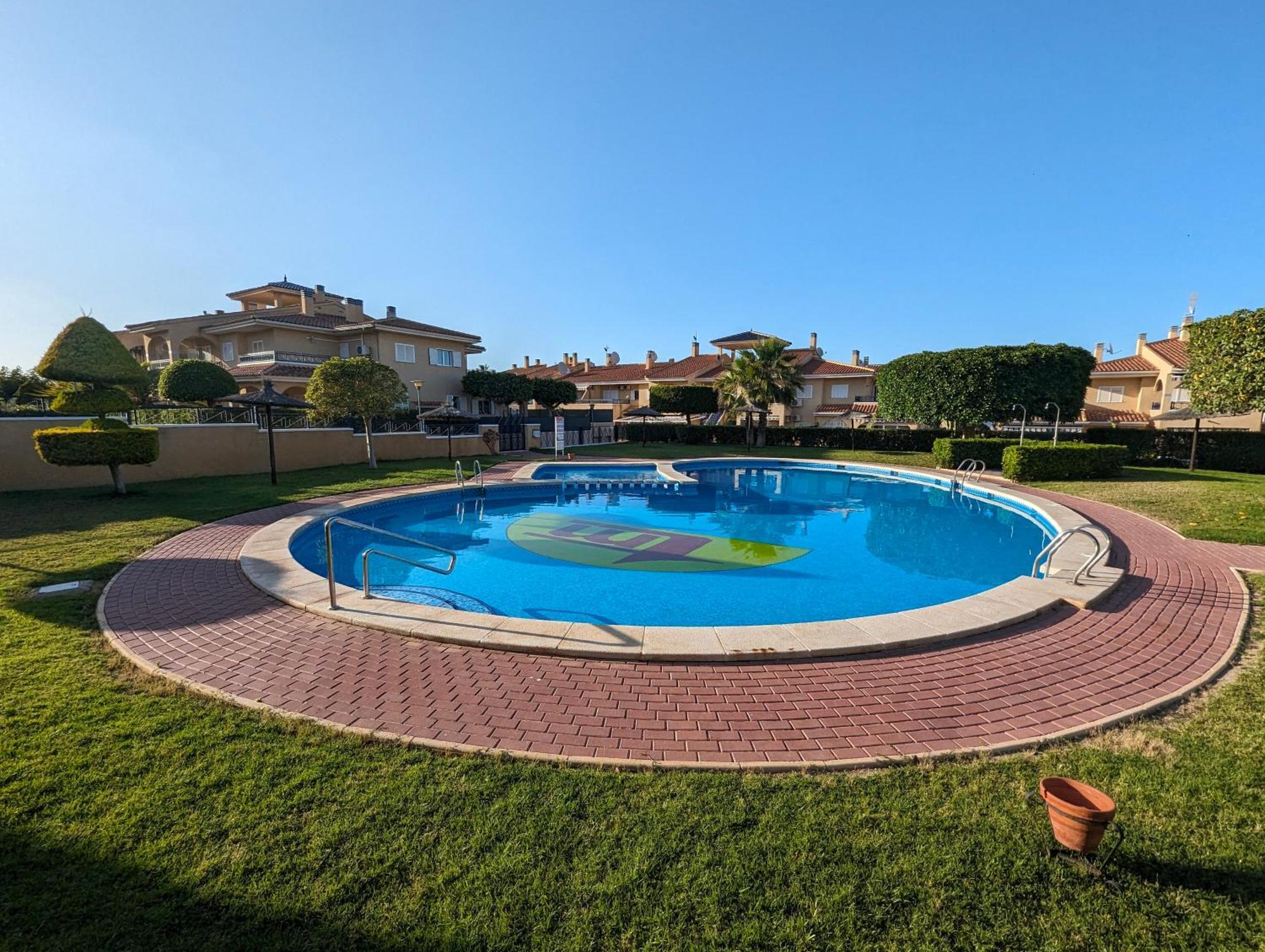 サンタ・ポラ Disfruta De La Playa Y Piscina, Acogedora Casaヴィラ エクステリア 写真